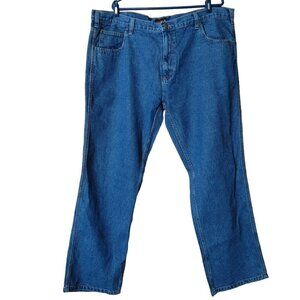 Wolverine Men's Size 44x32 Traditional Dungaree Fit 5 Pocket Blue Jeans NEW